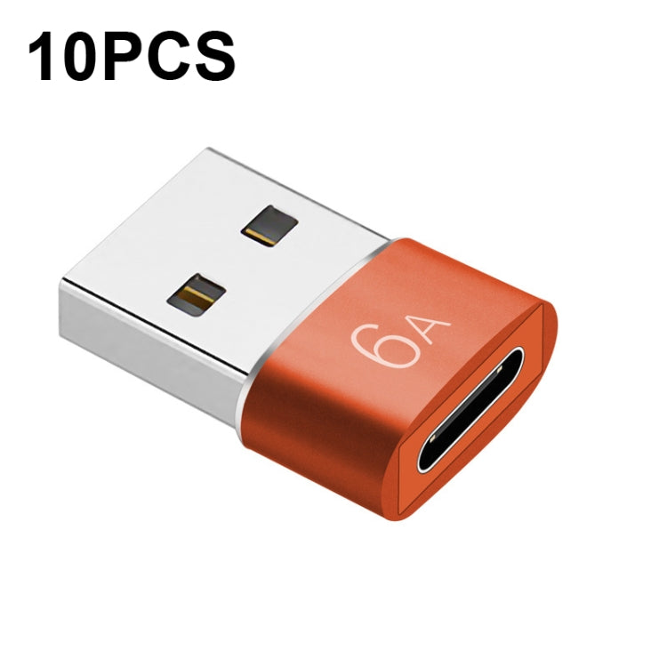 10 PCS HOWJIM HJ003 Adattatore da tipo C a USB 3.0 Supporto per ricarica e trasferimento di cavi dati, HOWJIM HJ003 Silver, HOWJIM HJ003 Black, HOWJIM HJ003 Red