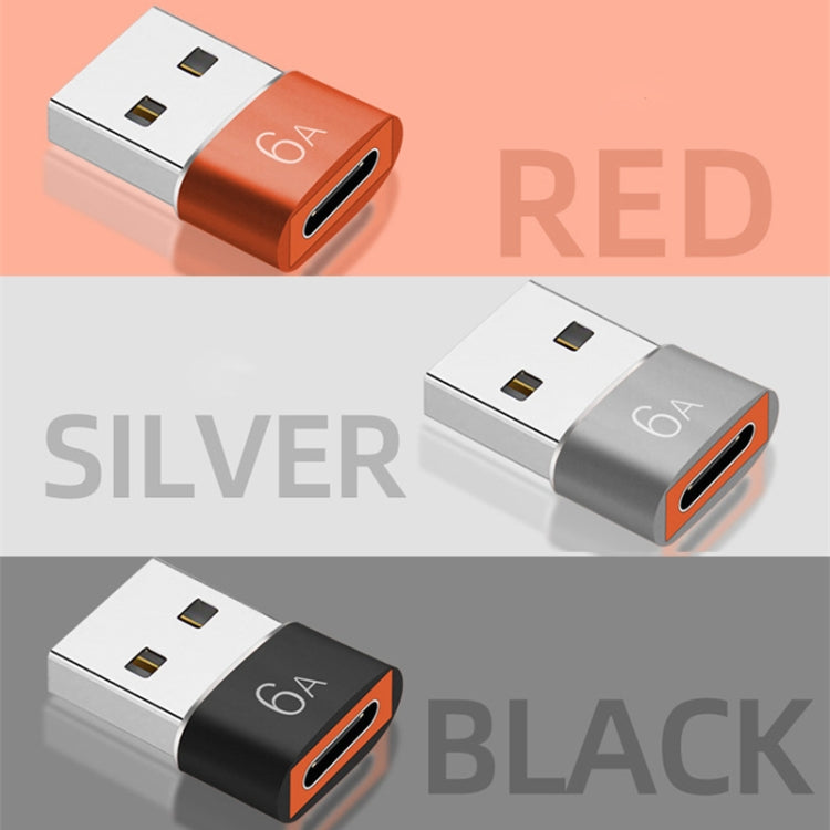 10 PCS HOWJIM HJ003 Adattatore da tipo C a USB 3.0 Supporto per ricarica e trasferimento di cavi dati, HOWJIM HJ003 Silver, HOWJIM HJ003 Black, HOWJIM HJ003 Red