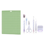 Set di strumenti per diserbo in vinile Strumento per incisione in rilievo sagoma fai-da-te, 5 In 1, 6 In 1, 5 In 1+Cutting Pad, 6 In 1+Cutting Pad, 5 In 1+Recycler+Bag, 6 In 1+Recycler+Bag, 5 In 1+Recycler+Pen Holder, 6 In 1+Recycler+Pen Holder