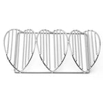 Supporto per pancake, crêpe, tortillas di mais in acciaio inox 304 a forma di V, Single Layer, 2 Layers, 3 Layers