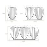 Supporto per pancake, crêpe, tortillas di mais in acciaio inox 304 a forma di V, Single Layer, 2 Layers, 3 Layers