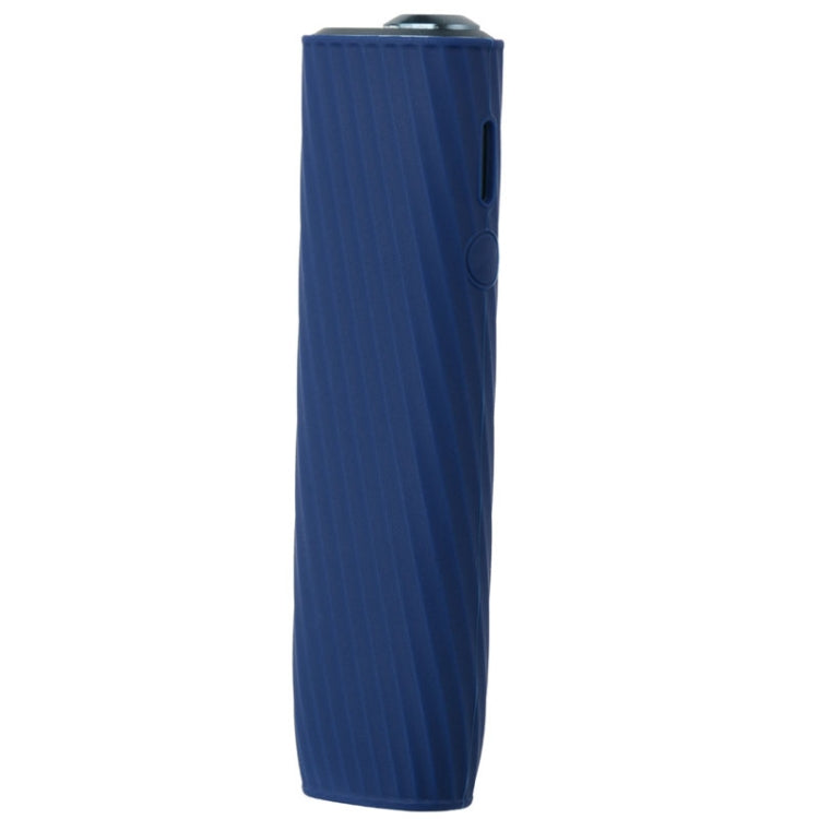 Custodia in silicone twill per sigaretta elettronica per IQO ILUMA ONE, Black, Dark Blue, Green, Light Purple, Rose Red, Mint Green, Pink, Gold, Red