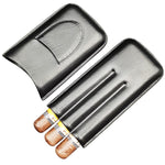 X11 Portable Cigar Holster Sealed Humidor Travel Snow Plus Portasigarette, Brown, Black, Brown With Cut, Black With Cut