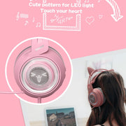 SOMIC G951PINK Cuffie da gioco E-Sports con ancoraggio a 7.1 canali montate sulla testa Grano, SOMIC G951PINK