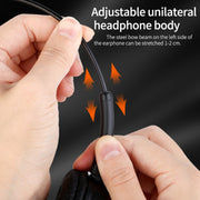 DANYIN BH69 Auricolare Bluetooth unilaterale Business Talk Servizio clienti Wireless Voice Wheat, BH69 Black