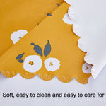 Tovaglia da tavolo da tavolo impermeabile in carta PVC per fattoria rurale, 140x180cm, 140x200cm, 140x220cm