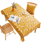 Tovaglia da tavolo da tavolo impermeabile in carta PVC per fattoria rurale, 140x180cm, 140x200cm, 140x220cm