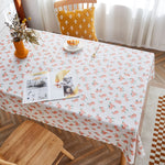 Tovaglia da tavolo da tavolo impermeabile in carta PVC per fattoria rurale, 140x180cm, 140x200cm, 140x220cm