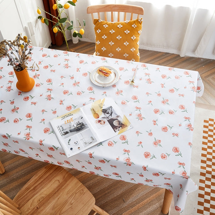 Tovaglia da tavolo da tavolo impermeabile in carta PVC per fattoria rurale, 140x180cm, 140x200cm, 140x220cm