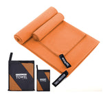 Asciugamano sportivo assorbente ad asciugatura rapida Asciugamano da bagno in microfibra, 76x152cm