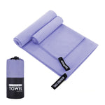 Asciugamano sportivo assorbente ad asciugatura rapida Asciugamano da bagno in microfibra, 76x152cm