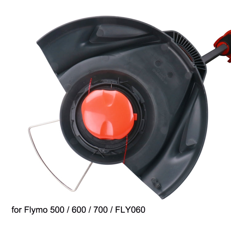 Copri bobina per tosaerba Flymo 500/600/700/FLY060, Red