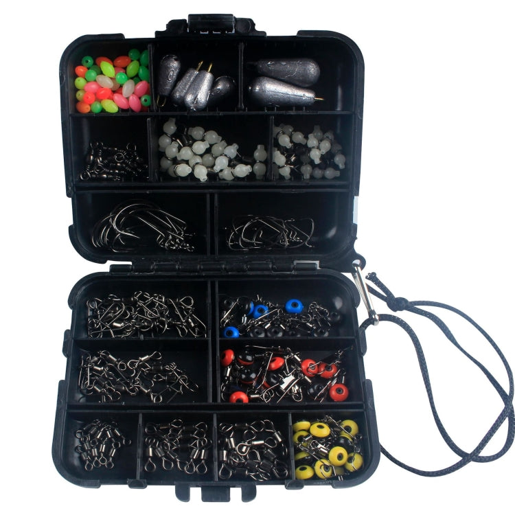 T0118 Set piccoli accessori da pesca Luya Set da pesca in mare per la pesca con la roccia, 177 PCS / Set