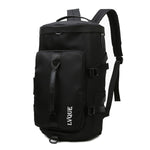 375 Zaino da viaggio a tracolla impermeabile e resistente all'usura di grande capacità, Black, Fog Blue, Sky Blue, Taro Purple, Charming Purple, Cherry Pink, Light Pink, Jelly Green