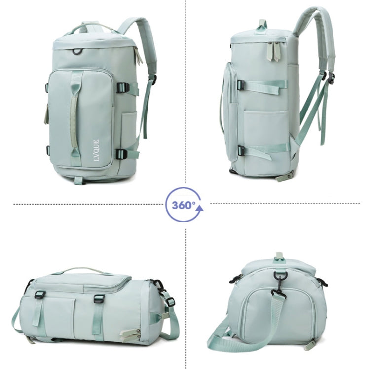 375 Zaino da viaggio a tracolla impermeabile e resistente all'usura di grande capacità, Black, Fog Blue, Sky Blue, Taro Purple, Charming Purple, Cherry Pink, Light Pink, Jelly Green