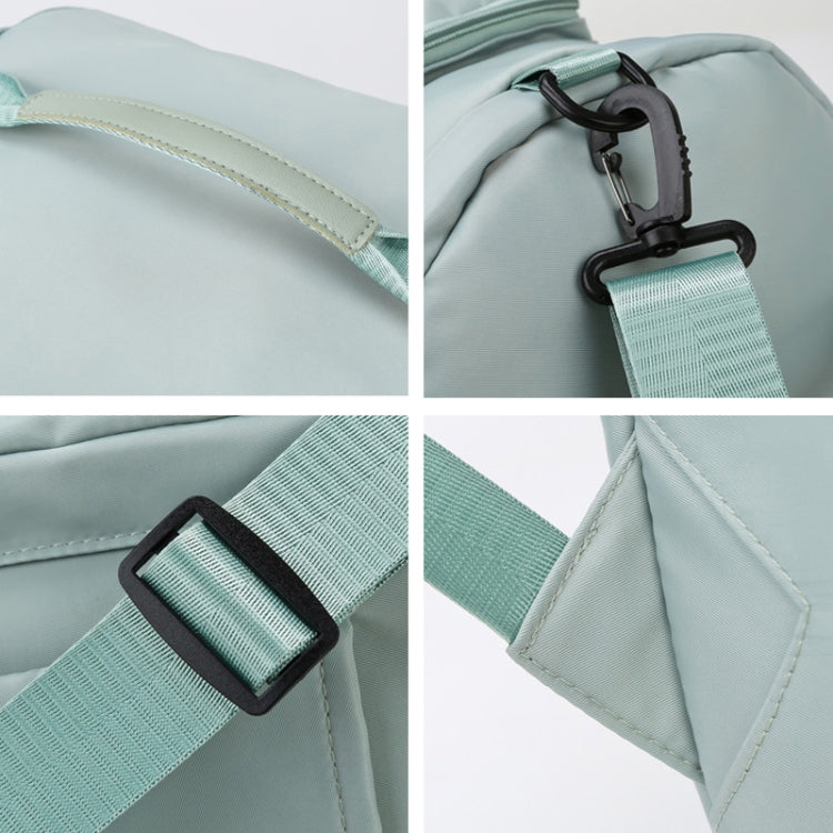 375 Zaino da viaggio a tracolla impermeabile e resistente all'usura di grande capacità, Black, Fog Blue, Sky Blue, Taro Purple, Charming Purple, Cherry Pink, Light Pink, Jelly Green