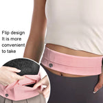 Marsupio da corsa Cintura invisibile per cellulare da maratona all'aperto, Black, Light Grey, Pink, Navy, Black+Kettle, Light Gray+Kettle, Pink+Kettle, Navy+Kettle