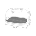 Piatto di scongelamento del vassoio di scongelamento rapido per alimenti surgelati, Quick Thaw Tray(Gray), Quick Thaw Tray(Golden)