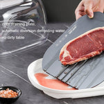 Piatto di scongelamento del vassoio di scongelamento rapido per alimenti surgelati, Quick Thaw Tray(Gray), Quick Thaw Tray(Golden)