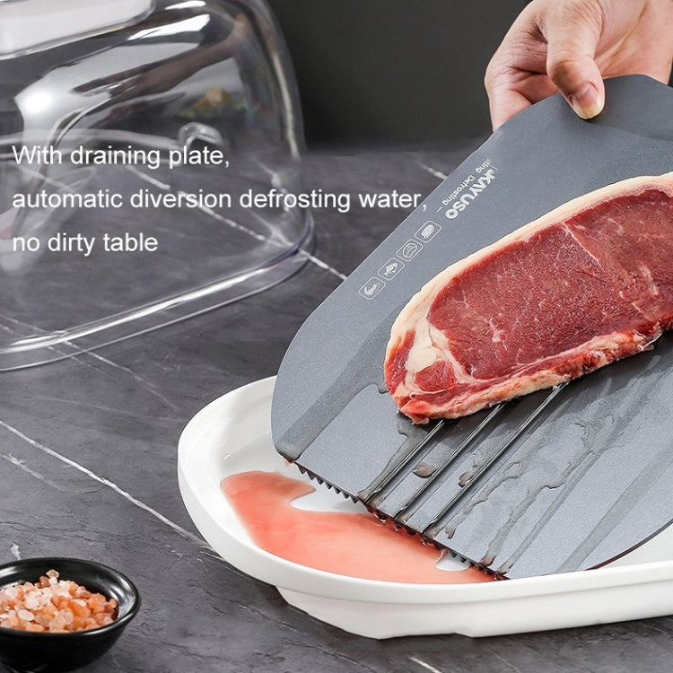 Piatto di scongelamento del vassoio di scongelamento rapido per alimenti surgelati, Quick Thaw Tray(Gray), Quick Thaw Tray(Golden)