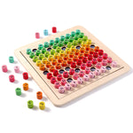 1-100 Sussidio Didattico Numero Educazione Precoce Giocattoli Di Puzzle Di Scuola Materna, Stile:, With 1 Question Card, With 18 Question Card