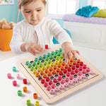 1-100 Sussidio Didattico Numero Educazione Precoce Giocattoli Di Puzzle Di Scuola Materna, Stile:, With 1 Question Card, With 18 Question Card