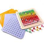 1-100 Sussidio Didattico Numero Educazione Precoce Giocattoli Di Puzzle Di Scuola Materna, Stile:, With 1 Question Card, With 18 Question Card