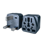 Convertitore spina UK 10A 250V WY-7 nero e bianco