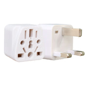 2 PZ WY-7 10A 250V Convertitore spina UK, WY-7 Black, WY-7 White