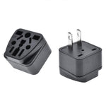 Spina di conversione USA WY-6 10A 250V nera