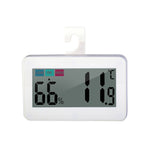 HT-6S Mini termometro domestico per temperatura elettronica e umidità con display digitale a colori, Temperature And Humidity White, Temperature And Humidity Black