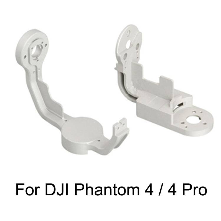 Accessori motore cardanico, For Phantom 4 YAW Upper Bracket, For Phantom 4 ROLL Lower Bracket, For Phantom 4 Pro YAW Upper Bracket, For Phantom 4 Pro ROLL Lower Bracket