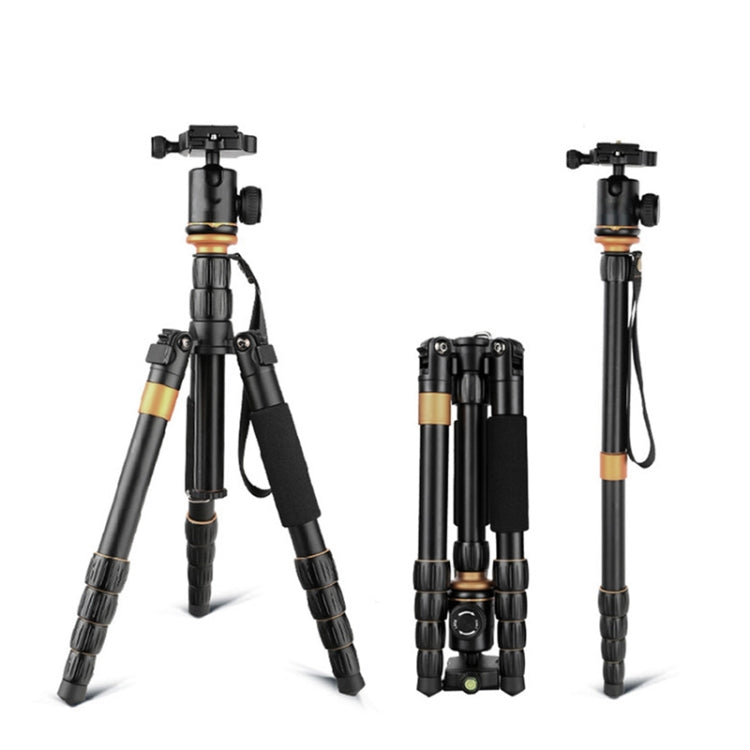 QingZhuangShiDai Q999S Proiettore portatile Fotografia Fotocamera Live Gimbal Treppiede, Q999S(Black)