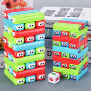 Early Education Stacking Tower Gioco interattivo per genitori e figli, Small, Large