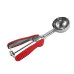 Paletta per gelato con manico in silicone in acciaio inossidabile 304, diametro, 4cm, 5cm, 6cm