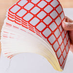 2 buste autoadesive con etichette adesive scritte a mano, 4608 Red 50x28mm, 4608 Blue 50x28mm, 4621 Red 26x15mm, 4621 Blue 26x15mm, 4622 Red 28x20mm, 4622 Blue 28x20mm, 4623 Red 28x20mm, 4623 Blue 28x20mm, 4625 Red 37x25mm, 4625 Blue 37x25mm           ...