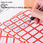 2 buste autoadesive con etichette adesive scritte a mano, 4608 Red 50x28mm, 4608 Blue 50x28mm, 4621 Red 26x15mm, 4621 Blue 26x15mm, 4622 Red 28x20mm, 4622 Blue 28x20mm, 4623 Red 28x20mm, 4623 Blue 28x20mm, 4625 Red 37x25mm, 4625 Blue 37x25mm           ...