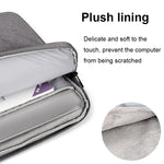 Borsa per laptop ammortizzante impermeabile di grande capacità ST02, 13.3 inches, 14.1-15.4 inches, 15.6 inches