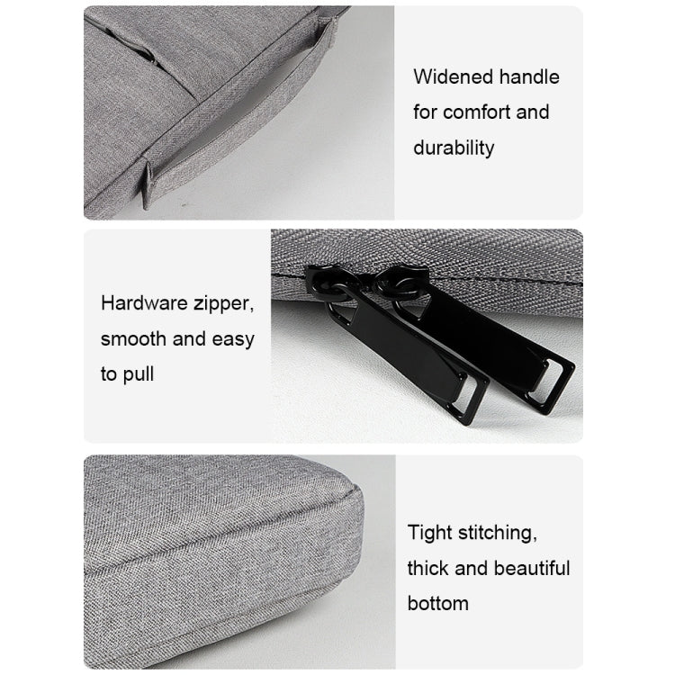 Borsa per laptop ammortizzante impermeabile di grande capacità ST02, 13.3 inches, 14.1-15.4 inches, 15.6 inches