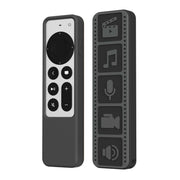 Custodia protettiva antiscivolo impermeabile per telecomando in silicone per Apple TV 4K 2021, (Brown), (Black), (Gray White), (Luminous Color)