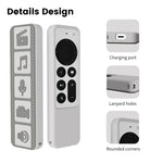 Custodia in silicone impermeabile per telecomando Apple TV 4K 202