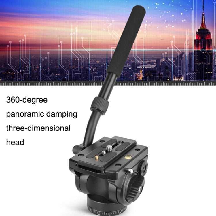Qing zhuangshi DA IQ90 treppiede per fotocamera reflex riprese con teleobiettivo per uccelli, maniglia per schermo della diga, giunto cardanico, Q90