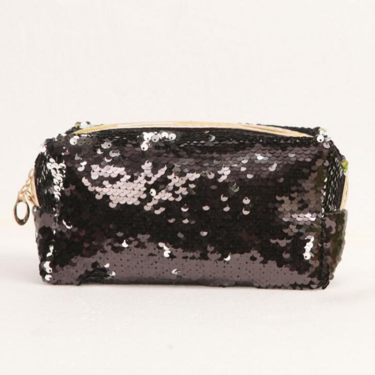 Borsa da viaggio portatile per cosmetici con paillettes all'anice, Red, Black, Pink, Rose Red, Royal Blue, Gold, Rose Gold