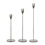 3 pezzi / set portacandele in ferro battuto per decorazioni per la casa, stile:, 3 PCS / Set Thin Bottom (Black), 3 PCS / Set Thin Bottom (Imitation Gold), 3 PCS / Set Thin Bottom (Silver), 3 PCS / Set Thin Bottom (Gold), 3 PCS / Set Thick Bottom (Blac...