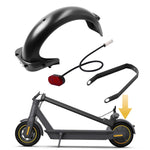 X0255 Spinta posteriore per scooter elettrico con fanale posteriore per Ninebot Max G30, Rear Push Board With Taill Light