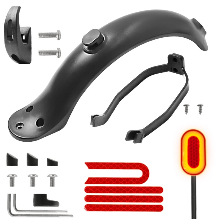 X0259 Copri staffa ammortizzatore parafango posteriore scooter elettrico per Xiaomi Mijia M365, X0259 Black, X0259 White, X0259 Red