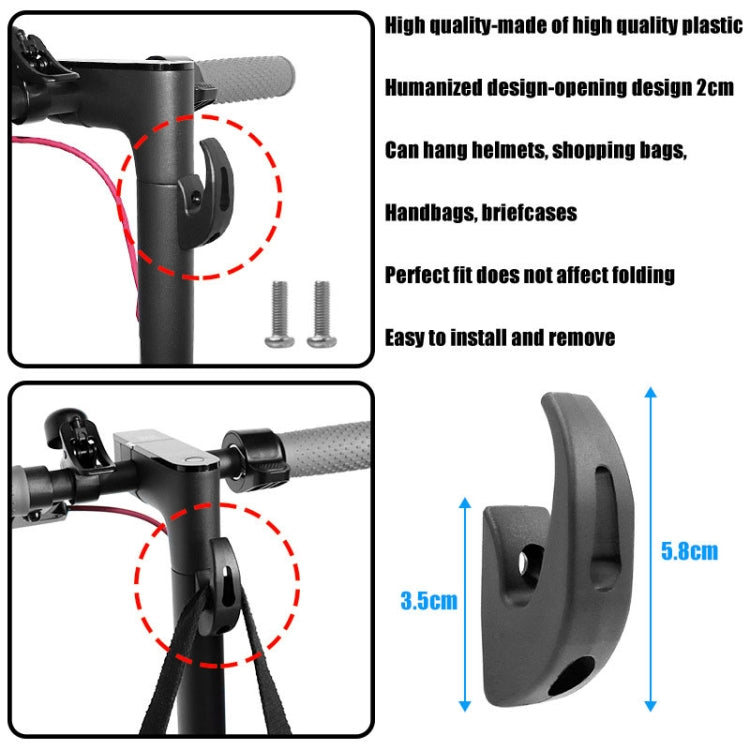 X0259 Copri staffa ammortizzatore parafango posteriore scooter elettrico per Xiaomi Mijia M365, X0259 Black, X0259 White, X0259 Red