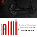 X0259 Copri staffa ammortizzatore parafango posteriore scooter elettrico per Xiaomi Mijia M365, X0259 Black, X0259 White, X0259 Red