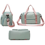 B-X336 Borsa da viaggio impermeabile per bagagli da palestra di grande capacità, S, L