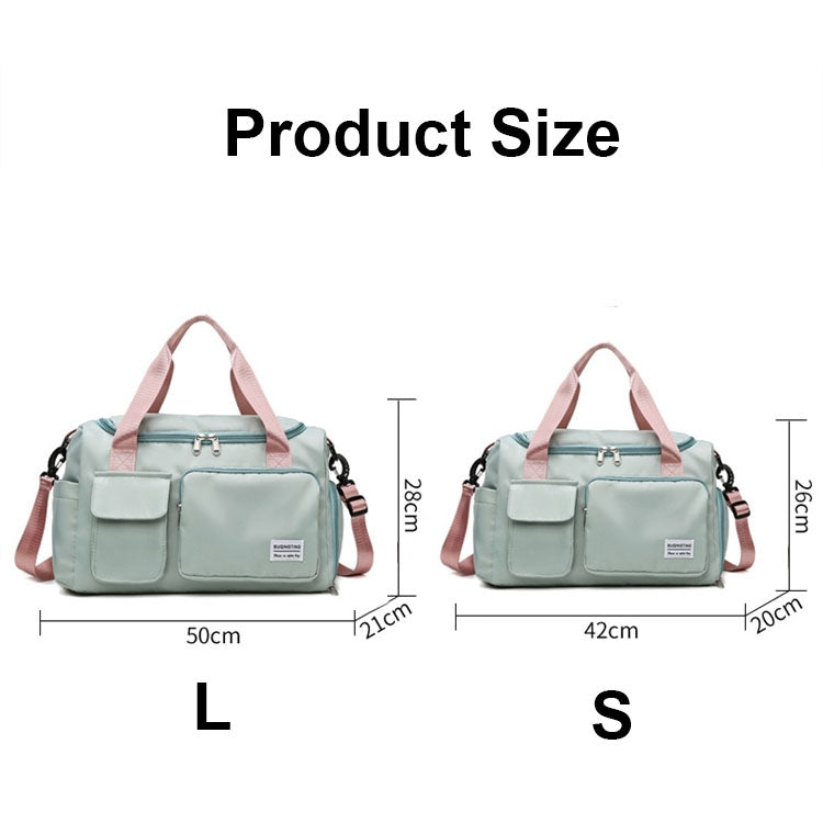 B-X336 Borsa da viaggio impermeabile per bagagli da palestra di grande capacità, S, L